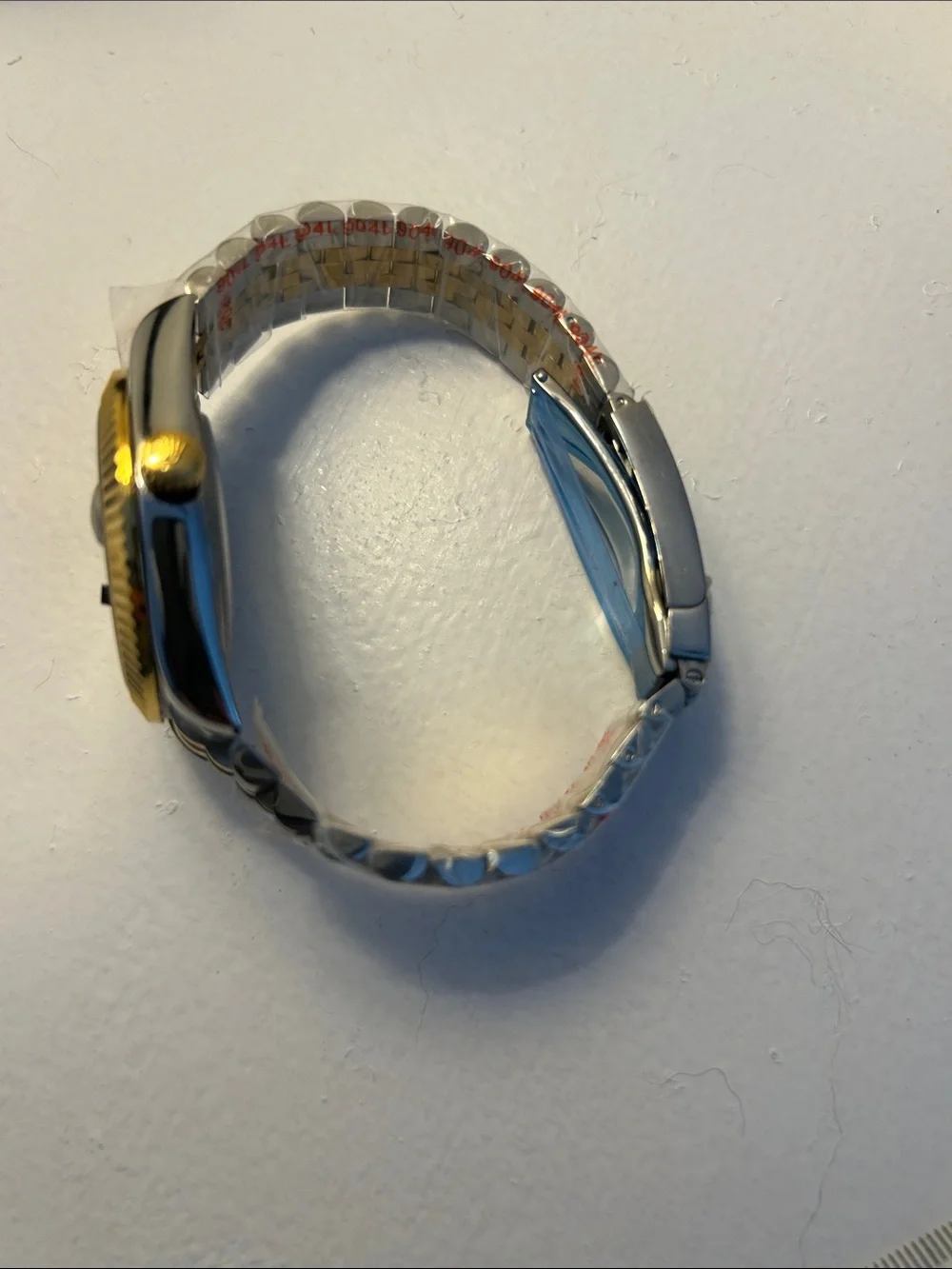 Men's Two-Tone Stainless Steel Watch – Silver and Gold